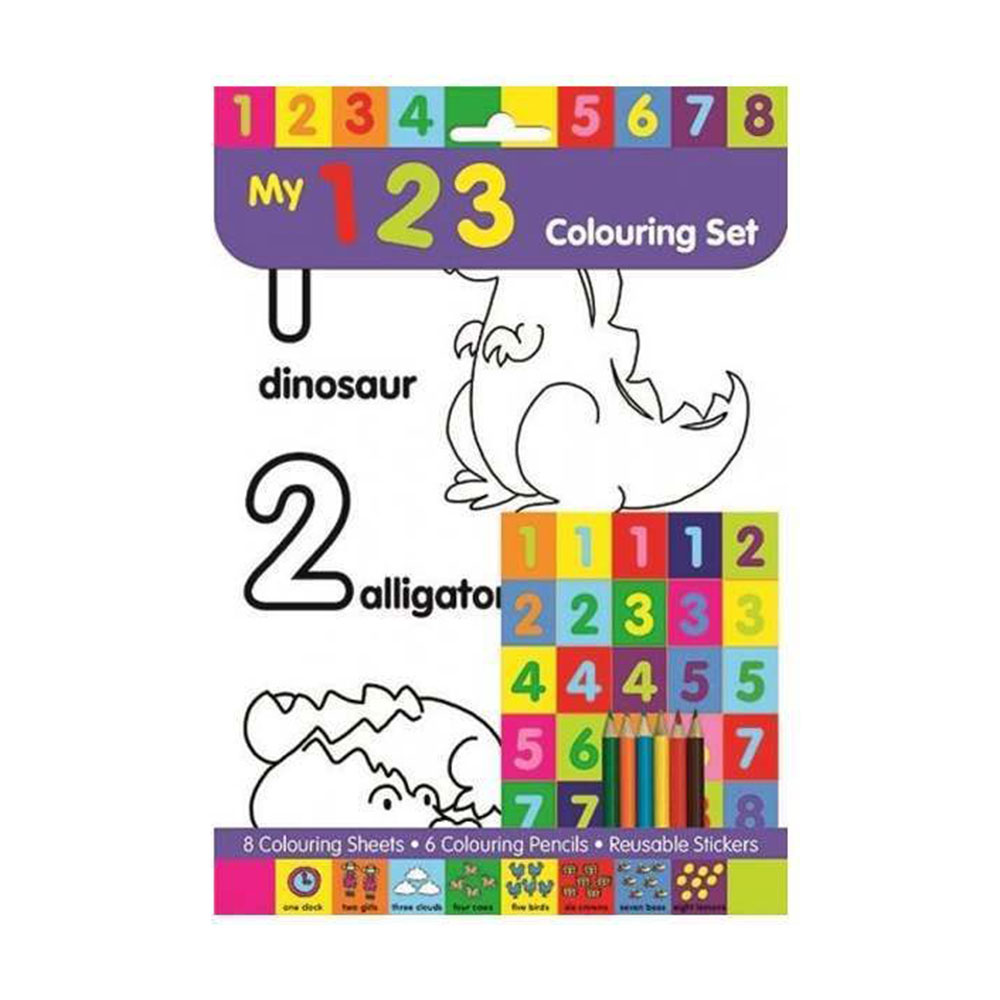 123 Colouring Set, Numbers, Set de colorat (2620/123CS)