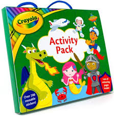 Crayola Shimmer Activity Pack - set de activitati (3125/CYSAP)