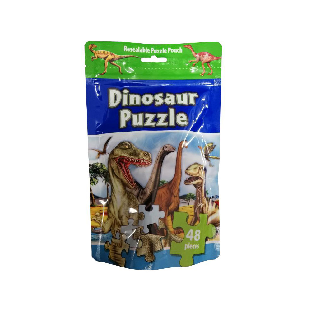 Puzzle Bag Dinosaur - Puzzle in punga resigilabila - Dinozauri (3152/DIPZ)