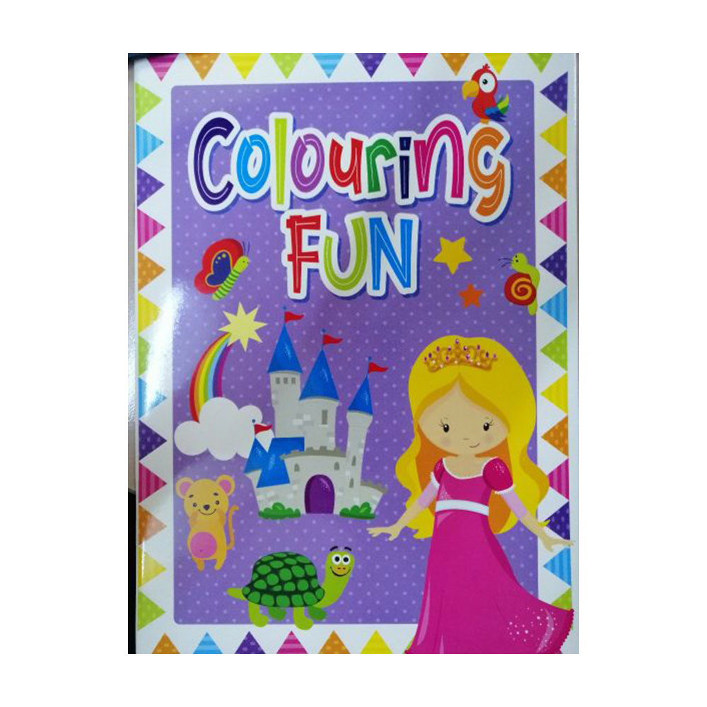 Colouring Fun Books, carte de colorat (Mov) (1459/CFCB1-4)
