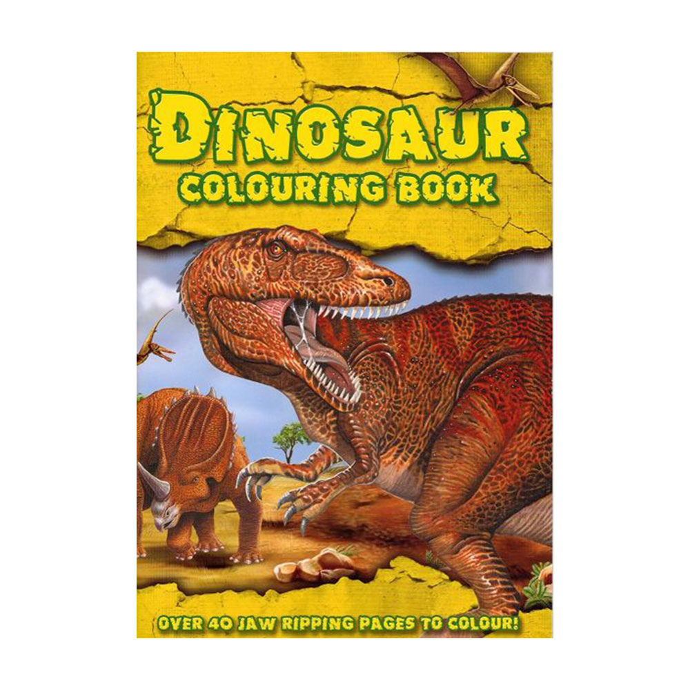 Dinosaur Colouring Book, Carte de colorat cu dinozauri (1977/DICB)