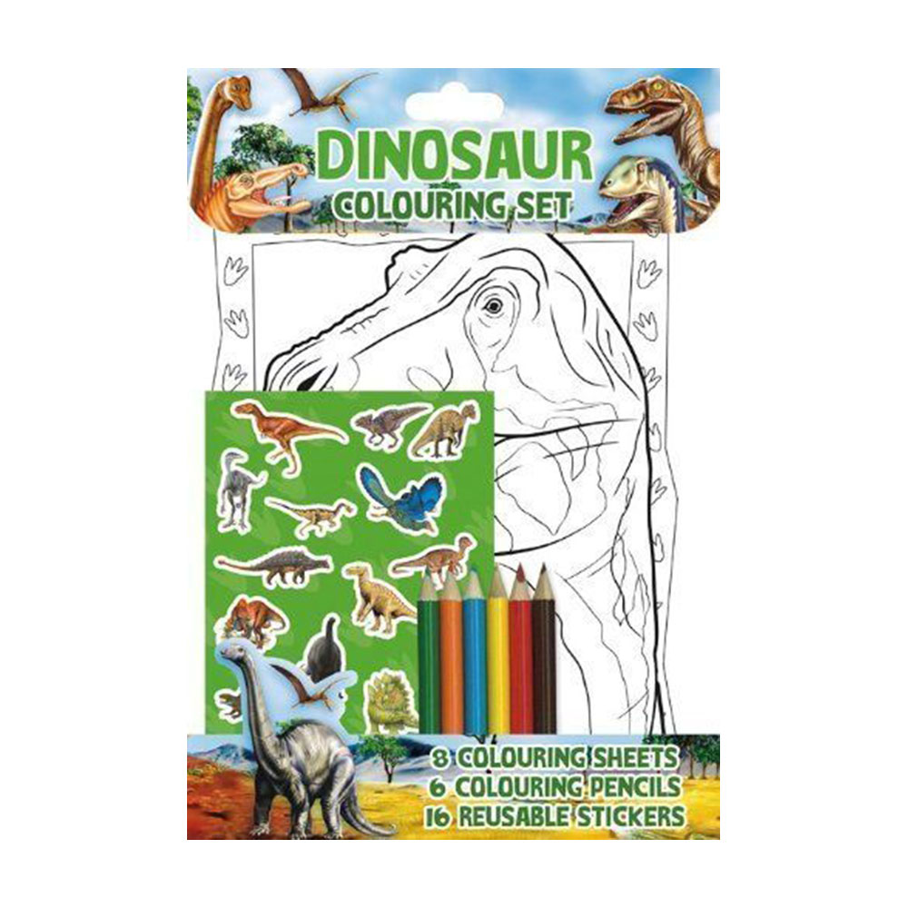 Dinosaur Colouring Set, Set de colorat (2260/DICS)