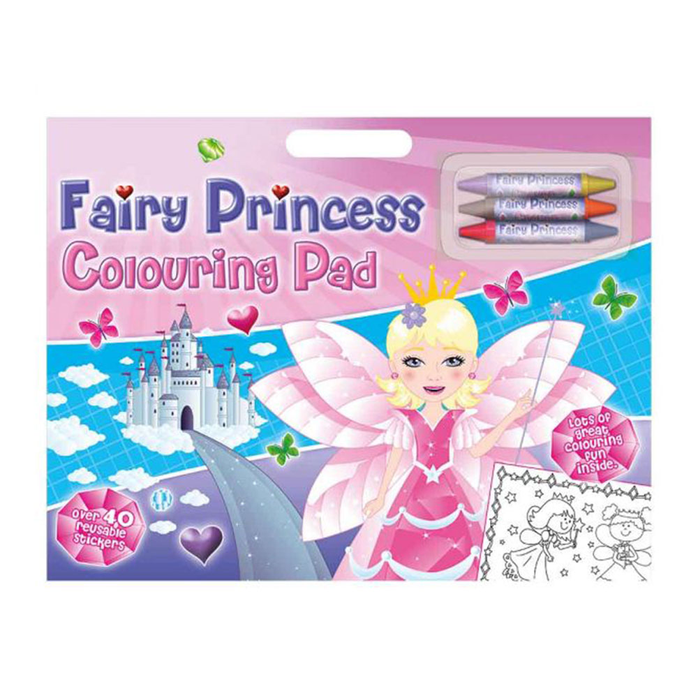 Fairy Princess Artist Pad, Set de colorat (2444/FPAR)