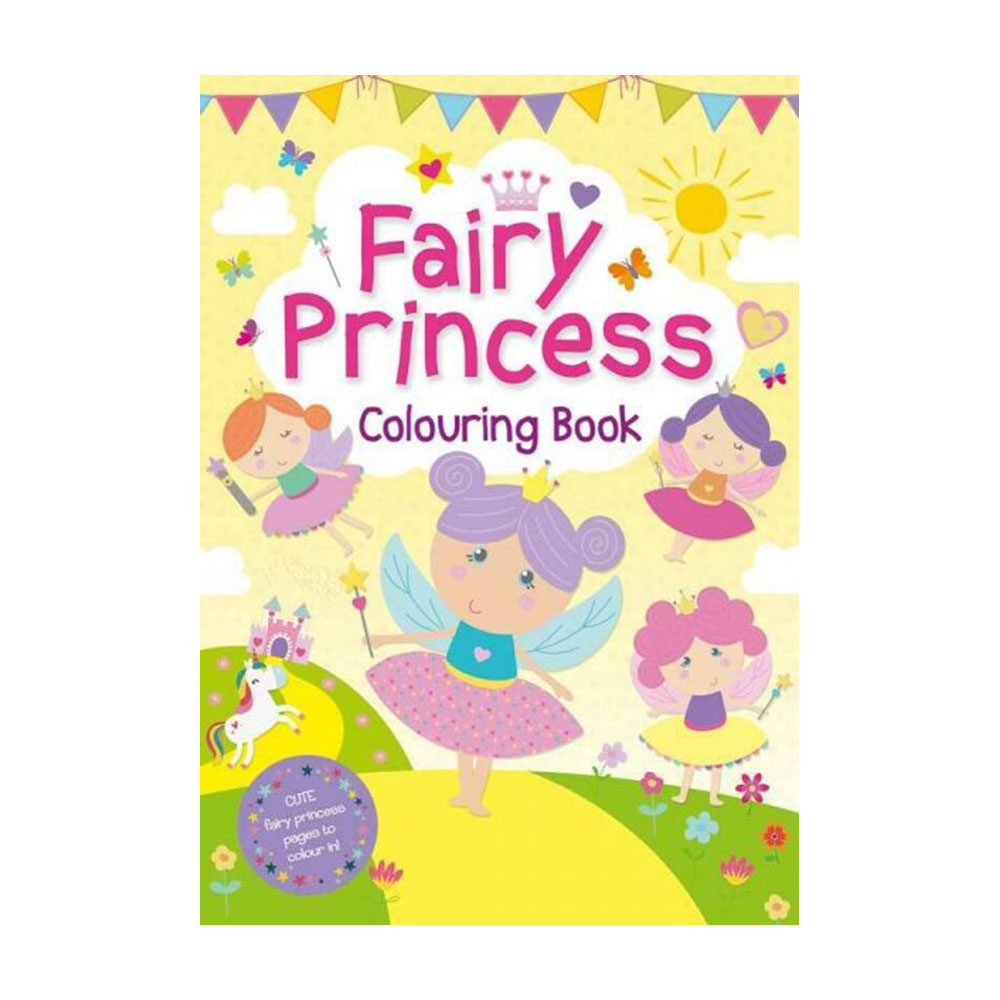 Fairy Princess Colouring Book, Carte de colorat cu zane (3129/PRCB)