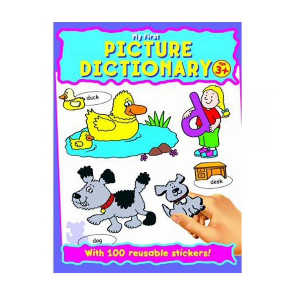 Picture Dictionary Sticker Book, Primul meu dictionar cu autocolante in limba engleza (3-5 ani) (326/PDSB)