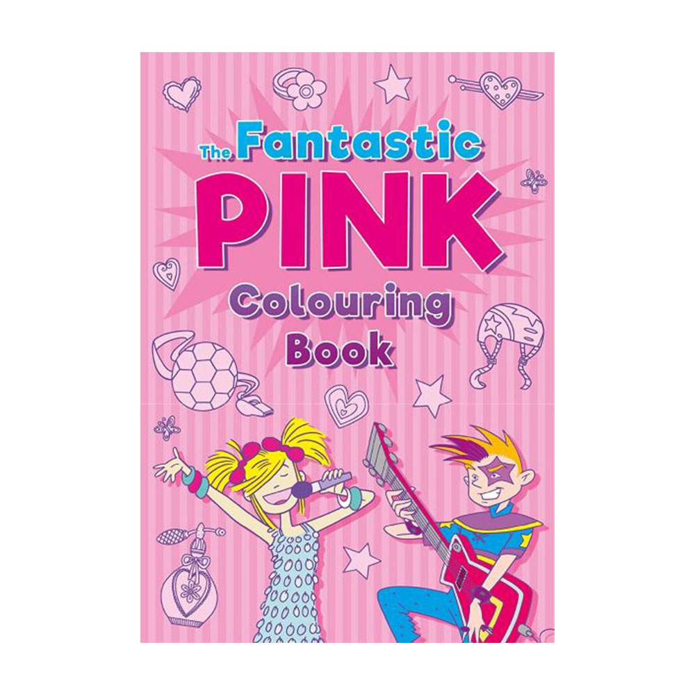 The Fantastic Pink Colouring Book, Fantastica carte Roz de colorat (3033/PICB)