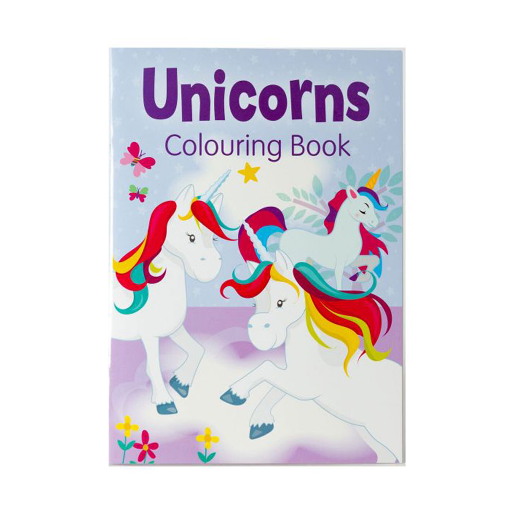 Unicorns Colouring Book (Purple), Carte de colorat (3042/UNCB2)