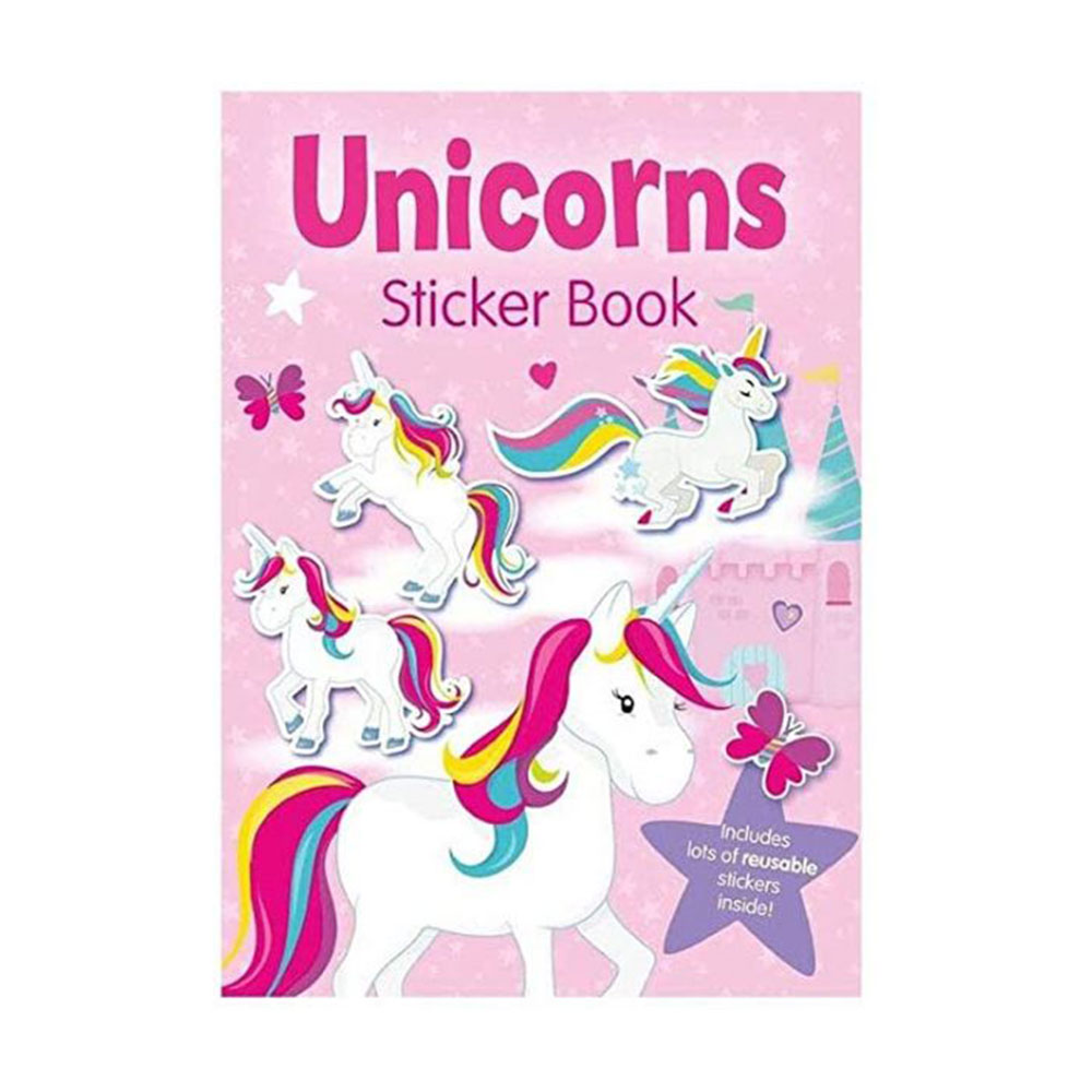Unicorns Sticker Book, Carte cu autocolante (3043/UNSB)