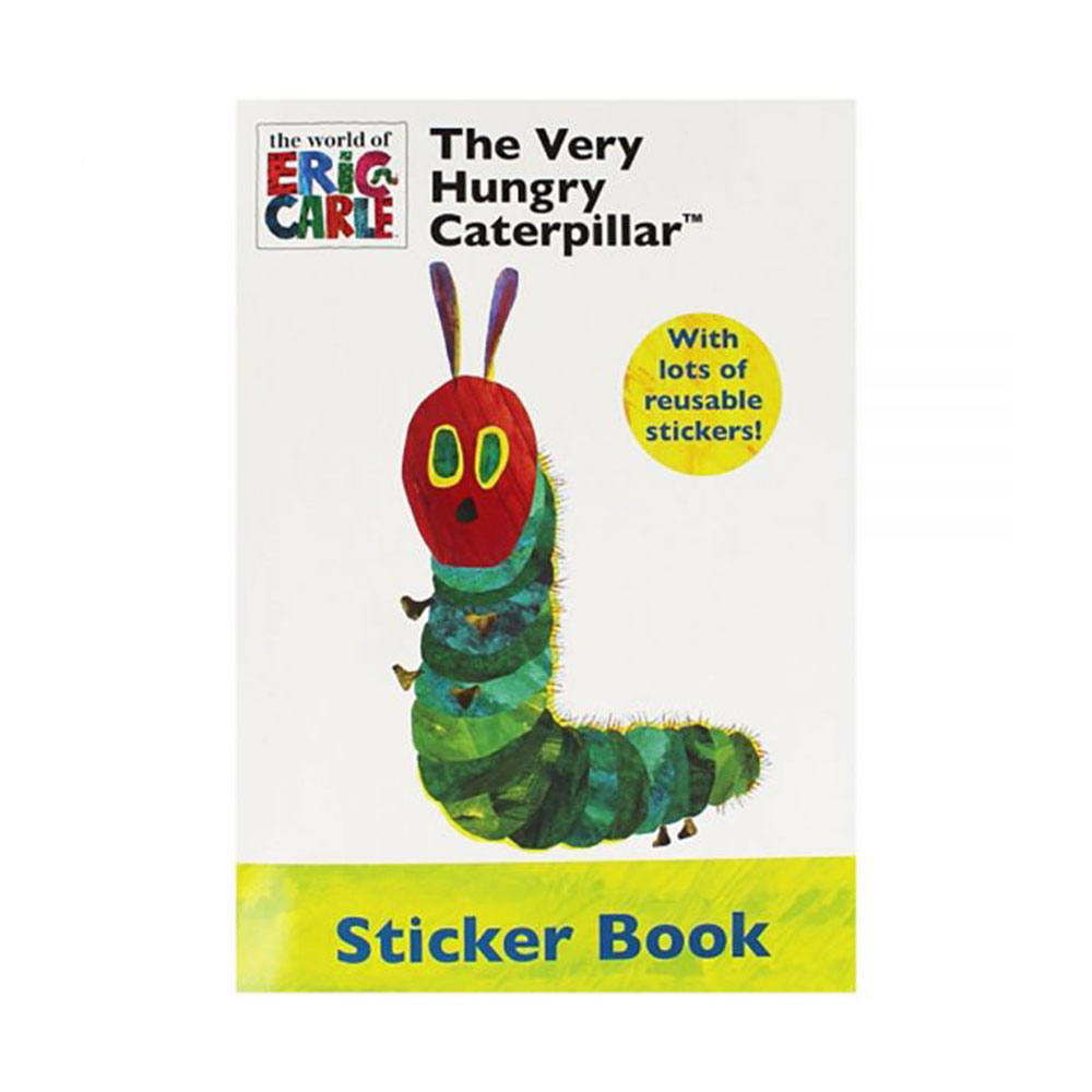 V H C (The Very Hungry Caterpillar) Sticker Book, Carte cu autocolante (2986/HCSB)
